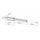 Motor puerta batiente - KIT LINEAR1 1 HOJA 200k