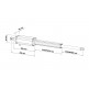 Motor puerta batiente - KIT PH 1 HOJA 250k