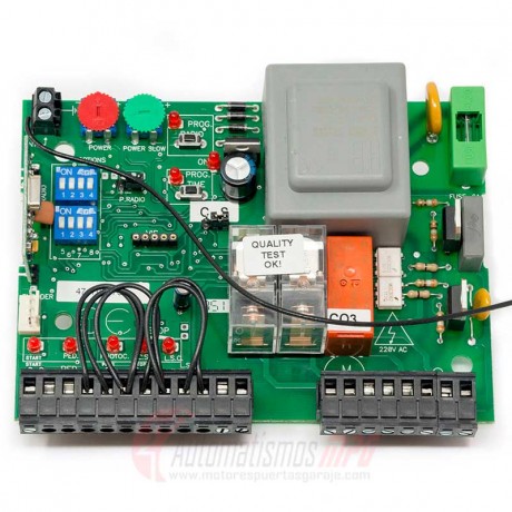 Cuadro control motor corredera VDS AT PLUS 2.500 KG