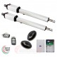 Kit motor puerta abatible 2 hojas