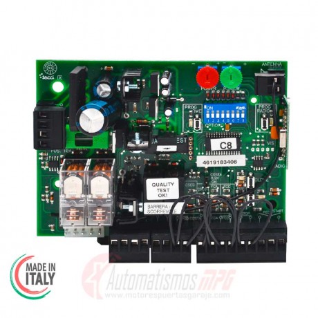 Cuadro control para motor puerta basculante contrapesada de cadena