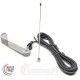 Antena 4.5 mtrs cable y base