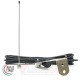 Antena 4.5 mtrs cable y base