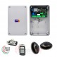 Kit Motor batiente articulado 2 hojas-TEKNO 230V para puerta batiente
