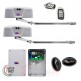 Kit Motor batiente articulado 2 hojas-TEKNO 230V para puerta batiente