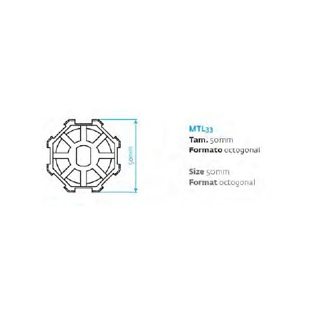 Motor persiana - TUB E 45mm