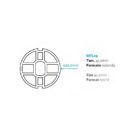 Motor persiana - TUB 20 35mm MECANICO